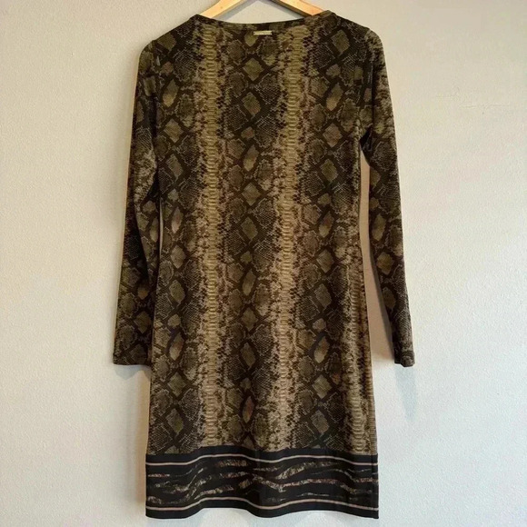 Michael Kors Snake Print Dress Sheath XS - Picture 2 of 6